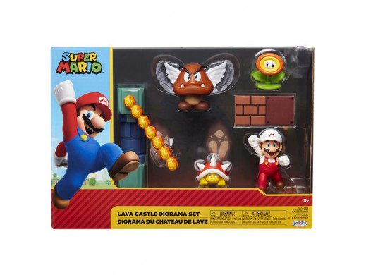 Super Mario Lava Castle zestaw