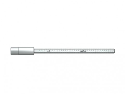Wiha Wkretak z trzonem wymiennym SYSTEM 6 klucz nasadowy (08908) 10,0 mm x 150 mm