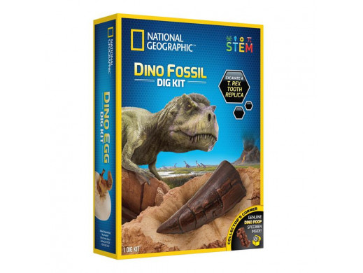 National Geographic Zestaw wykopaliskowy Skamieliny dinozaura