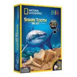 National Geographic Zestaw wykopaliskowy Ząb rekina