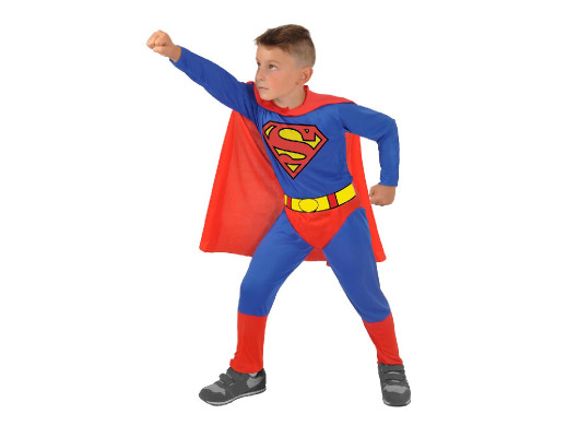 SUPERMAN Strój karnawałowy 5-7 lat, kostium