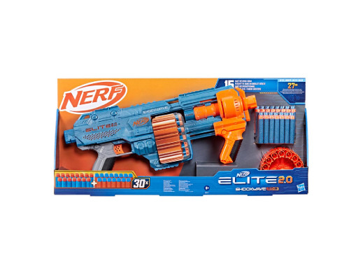 NERF Elite 2.0 Shockwave RD 15, pistolety i wyrzutnie