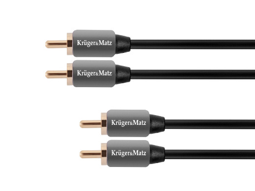 Kabel 2RCA-2RCA 3.0m Kruger&amp;Matz