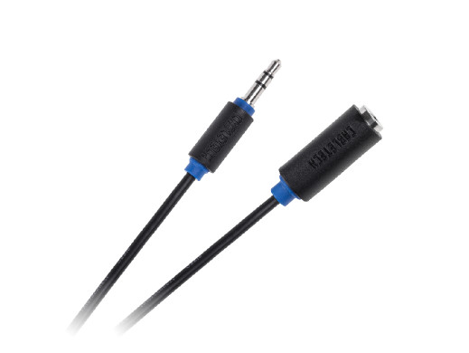 Kabel JACK 3.5 wtyk-gniazdo 1.8m Cabletech standard